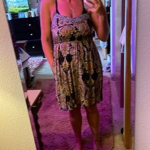 Half maxi dress with pockets!